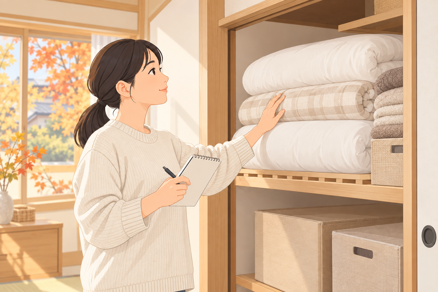 つるぎ町の秋のカビ対策｜冬用寝具と押入れの点検
