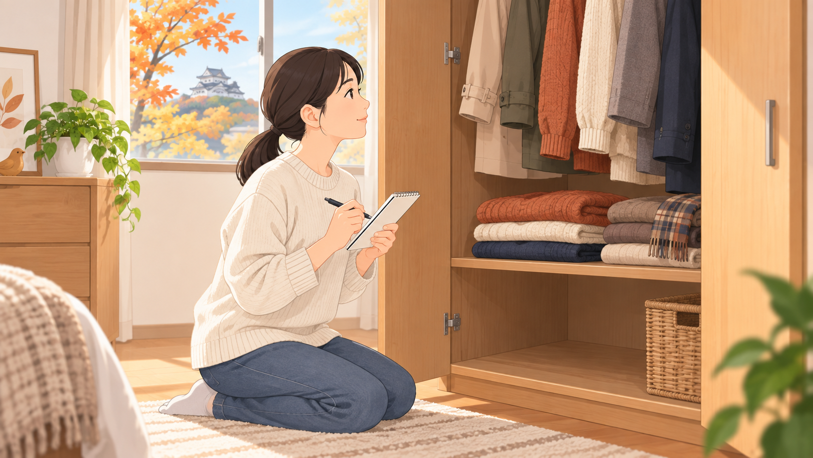 丸亀市の秋のカビ対策｜衣替えとクローゼット点検